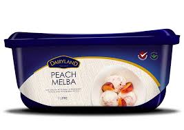 Dairyland Ice Cream Peach Melba 1L